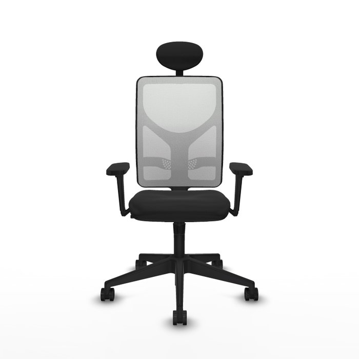 PIQUERAS Y CRESPO Silla de oficina Motilla con mecanismo Sincro, Negro y Blanco PIQUERAS Y CRESPO Silla de oficina Motilla con mecanismo Sincro, Negro y Blanco