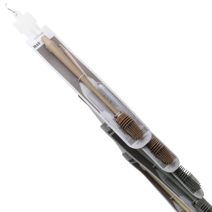 Day Cepillo Limpia Biberón/Botella Antirayaduras Arena Natural Verde Musgo Amarillo (6 Unidades) Day Cepillo Limpia Biberón/Botella Antirayaduras Arena Natural Verde Musgo Amarillo (6 Unidades)