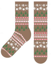 DKD Home Decor Calcetines de Algodón y Poliéster 41-46 Surtidos