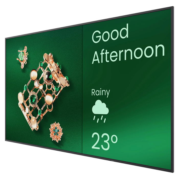 BenQ ST4304 Pantalla de Señalización Digital 43" 4K Ultra HD Android 14 ADS 350 nits HDMI USB Ethernet 18/7