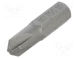 BETA Punta de destornillador Torq-Set® TS10 1/4 pulgada 25 mm