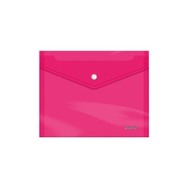Dosier Sobre Dohe Pp Broche A5 Apaisado Traslucido Rosa (Set de 10)