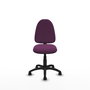 PIQUERAS Y CRESPO Silla de oficina Aýna en Similpiel Morado