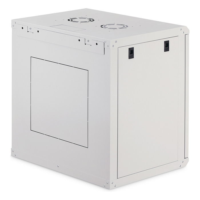 Digitus Dynamic-N 12U Armario de Pared Rack 19" 600x450 mm, Acero y Cristal, Bloqueo, Rieles, 60kg Carga, Gestión de Cables