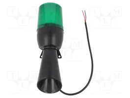 EMAS Señalizador Luminoso y Sonoro LED Verde 48-240V