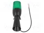 EMAS Señalizador Luminoso y Sonoro LED Verde 48-240V