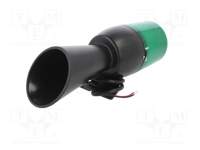 EMAS Señalizador Luminoso y Sonoro LED Verde 48-240V