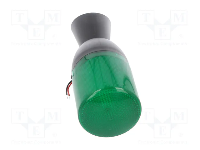 EMAS Señalizador Luminoso y Sonoro LED Verde 48-240V