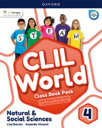 OXFORD UNIVERSITY PRESS, NATURAL & SOCIAL 4 COURSEBOOK. CLIL WORLD 2023