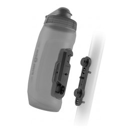 Fidlock Twist Bottle 590 + Bike Base clear black