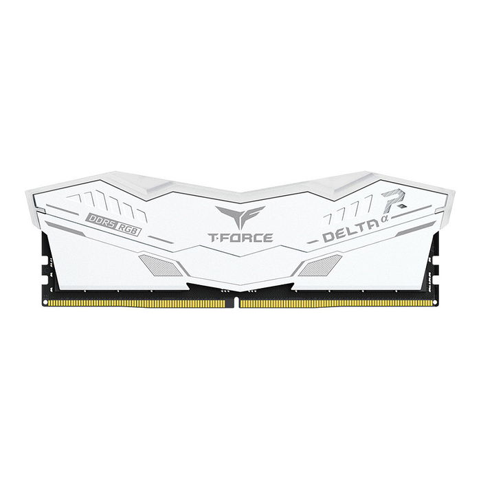TeamGroup T-Force Delta RGB DDR5 RAM 32GB (2x16GB) Kit 6000MHz CL30 DIMM - Intel XMP 3.0 AMD EXPO, Blanco