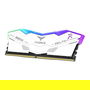TeamGroup T-Force Delta RGB DDR5 RAM 32GB (2x16GB) Kit 6000MHz CL30 DIMM - Intel XMP 3.0 AMD EXPO, Blanco