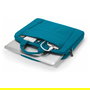 DICOTA Eco Slim Case Base Funda para Portátil 14.1" (35.8cm) Azul Fabricada con Materiales Reciclados