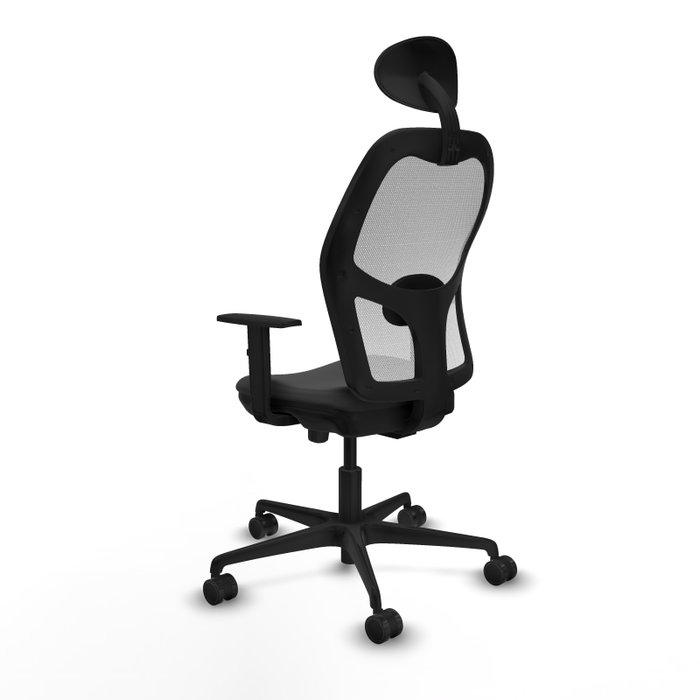 PIQUERAS Y CRESPO Silla de oficina Jorquera Gris oscuro y Blanco PIQUERAS Y CRESPO Silla de oficina Jorquera Gris oscuro y Blanco