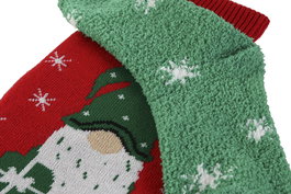 DKD Home Decor Bolsa Agua Caliente Navidad Tradicional Rojo Verde Poliéster Goma 28 x 4 x 17 cm Set de 2