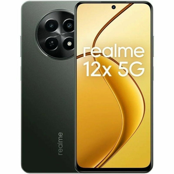 Realme 12X 5G 128GB 6GB RAM Negro Brillante Realme 12X 5G 128GB 6GB RAM Negro Brillante