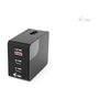 I-Tec 100W Intelligent Multiport USB Cargador 2x USB-C 1x USB-A con Pantalla LCD