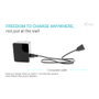 I-Tec 100W Intelligent Multiport USB Cargador 2x USB-C 1x USB-A con Pantalla LCD
