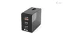 I-TEC Cargador Inteligente Multiport 100W con Pantalla LCD, 2x USB-C y 1x USB-A