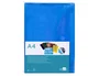 Liderpapel Carpeta dossier A4 con cierre de velcro, azul