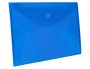 Liderpapel Carpeta dossier A4 con cierre de velcro, azul