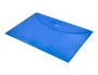 Liderpapel Carpeta dossier A4 con cierre de velcro, azul