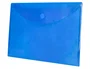 Liderpapel Carpeta dossier A4 con cierre de velcro, azul