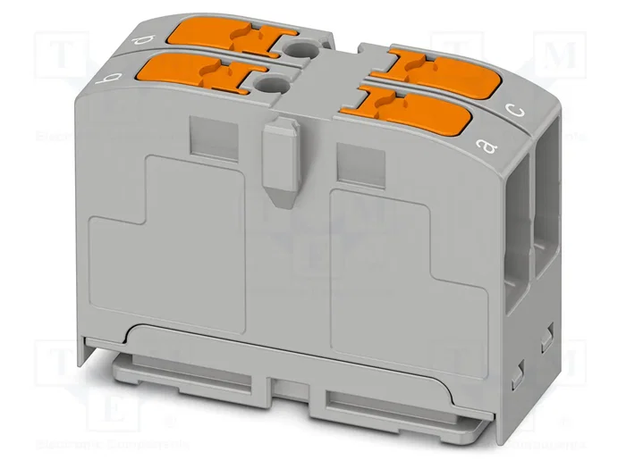PHOENIX CONTACT PTVFIX 2,5/2 Conector de Carril Push-In PHOENIX CONTACT PTVFIX 2,5/2 Conector de Carril Push-In
