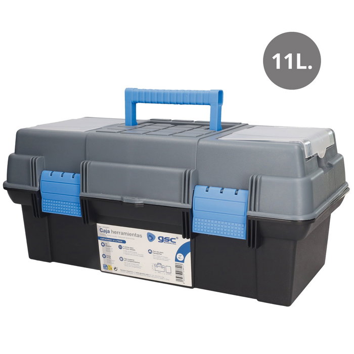 GSC Evolution Caja de herramientas 11L Gris/Azul GSC Evolution Caja de herramientas 11L Gris/Azul