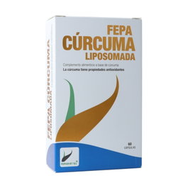Fepa Cúrcuma Liposomada 60 Cápsulas, 450 mg - Suplemento Natural