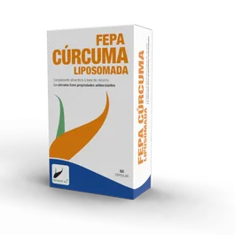 FEPADIET Curcuma Liposomada 60 Cápsulas Antioxidante Antiinflamatorio