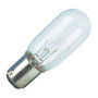 Fbright Bombilla Incandescente Tubular Bayoneta 15W Clara 240-260V 90LM Clase E Vida 1200H