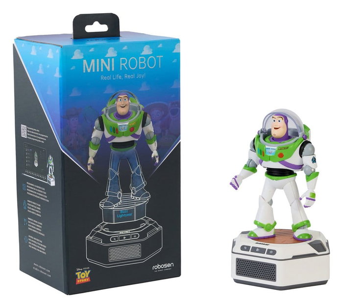 Disney Pixar Toy Story Robot Interactivo Kit - Buzz Lightyear *Edición Francés* 17 cm