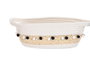 DKD Home Decor Set de 3 Cestas de Fibra de Maíz y Algodón 45x25x16 cm