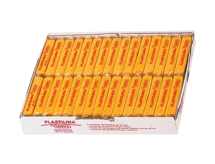 Jovi Plastilina 70S Pastillas de 50 g Colores Surtidos Caja de 30 Unidades Jovi Plastilina 70S Pastillas de 50 g Colores Surtidos Caja de 30 Unidades