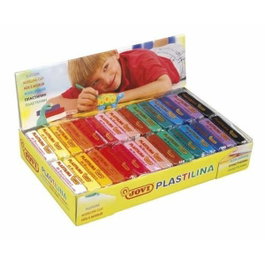 Jovi Plastilina 70S Caja de 30 Pastillas de 50 g Colores Surtidos