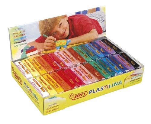 Jovi Plastilina Pastilla 50 gr Colores Surtidos Caja Expositora 30 Ud Jovi Plastilina Pastilla 50 gr Colores Surtidos Caja Expositora 30 Ud