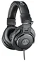 Audio-Technica ATH-M30X Auriculares Diadema Circumaurales Profesionales Alámbricos para Música, Color Negro