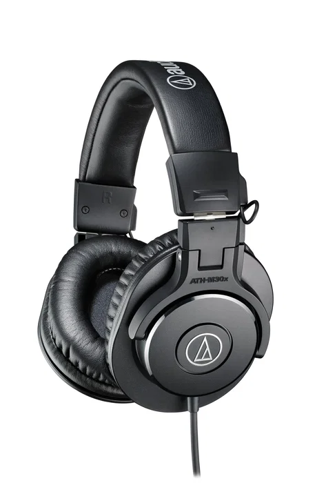 Audio-Technica ATH-M30X Auriculares Diadema Circumaurales Profesionales Alámbricos para Música, Color Negro Audio-Technica ATH-M30X Auriculares Diadema Circumaurales Profesionales Alámbricos para Música, Color Negro