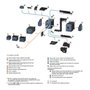 Siemens 3RT2016-2BB41 Contactor AC-3 4kW/400V 1S 24VDC 3p S00