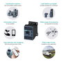 Siemens 3RT2016-2BB41 Contactor AC-3 4kW/400V 1S 24VDC 3p S00