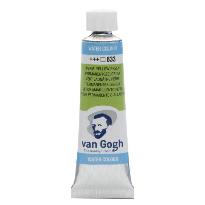 Van Gogh Acuarela Tubo 10 ml Verde Amarillento Permanente 633 Van Gogh Acuarela Tubo 10 ml Verde Amarillento Permanente 633