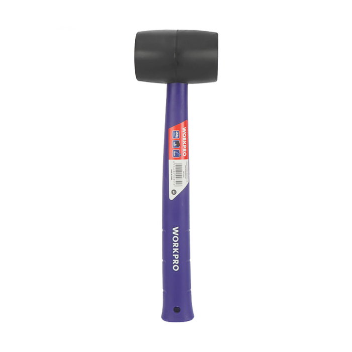 Workpro Maza de goma negra 450 g Workpro Maza de goma negra 450 g
