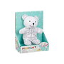 Peluche para Colorear Pincello Blanco Negro Oso (8 Unidades)