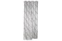 DKD Home Decor Cortina de Poliéster 140x270 cm Gris