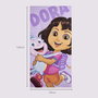 Cerdá Toalla Microfibra Dora la Exploradora 70x140x1 cm