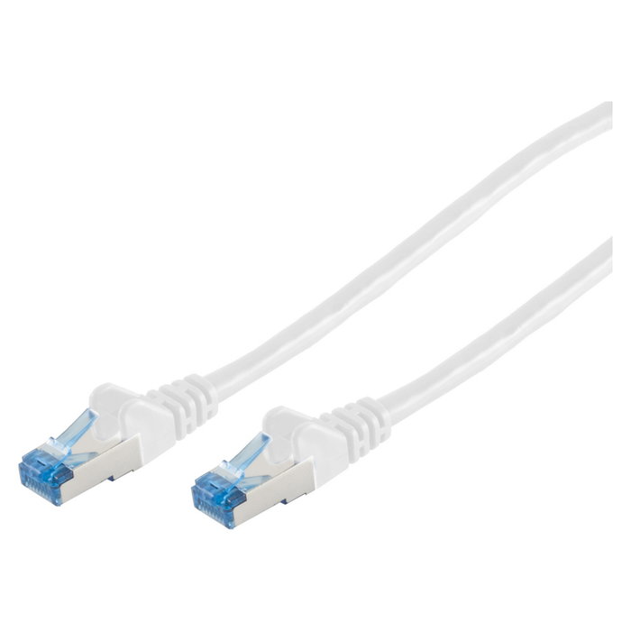 No-Name Patchkabel CAT6a RJ45 S/FTP PiMF 5m Blanco No-Name Patchkabel CAT6a RJ45 S/FTP PiMF 5m Blanco