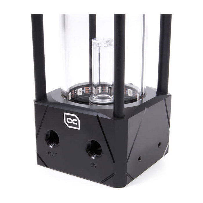 Alphacool Eisbecher Aurora D5 250 mm con Alphacool VPP Apex D5 - Acetal/Glas