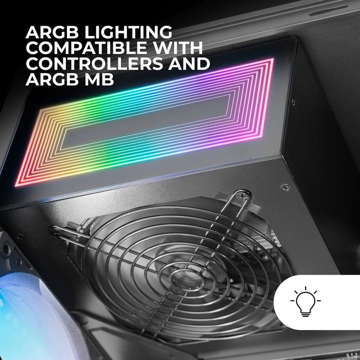 Mars Gaming MPB750S 750W 80 PLUS Bronze ARGB ATX Mars Gaming MPB750S 750W 80 PLUS Bronze ARGB ATX