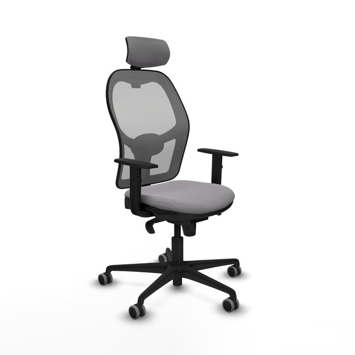 PIQUERAS Y CRESPO Silla de oficina Jorquera Gris con Mecanismo Sincro PIQUERAS Y CRESPO Silla de oficina Jorquera Gris con Mecanismo Sincro